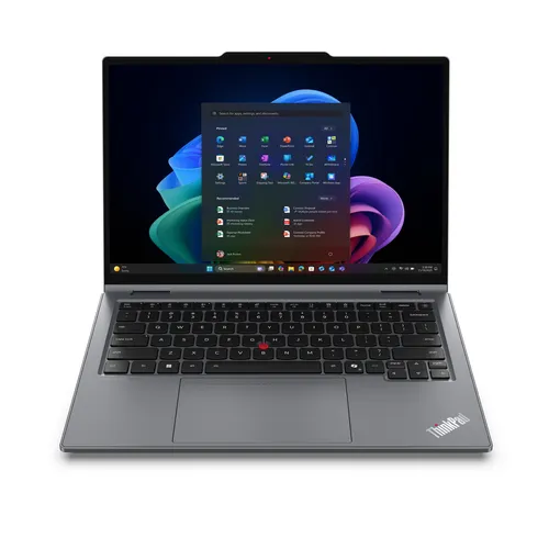 Lenovo ThinkPad X1 2-in-1 Gen 11 Aura Edition Copilot+ PC Intel Core Ultra 7 355 Hybryda (2w1) 35,6 cm (14") Ekran dotykowy 2.8K 32 GB LPDDR5x-SDRAM 512 GB SSD Wi-Fi 7 (802.11be) Windows 11 Pro Szary Angielski