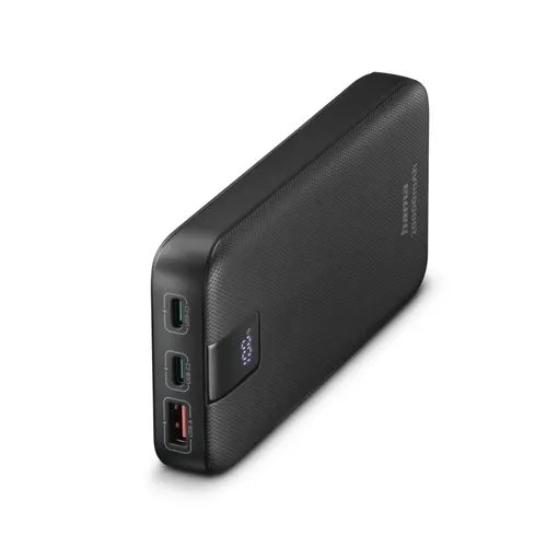 Hama 00201719 bank mocy Litowo-polimerowy (LiPo) 20000 mAh Antracyt
