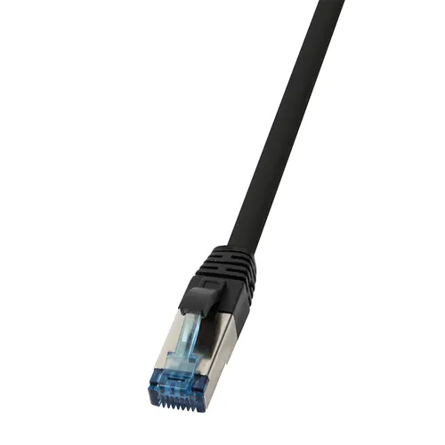 LogiLink CQ6105S kabel sieciowy Czarny 15 m Cat6a S/FTP (S-STP)