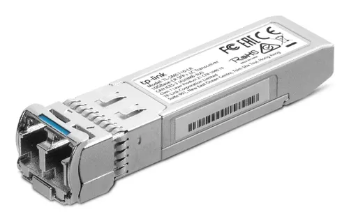 TP-Link SM5110-LR moduł przekaźników sieciowych Swiatłowód 10000 Mbit/s SFP+ 1310 nm