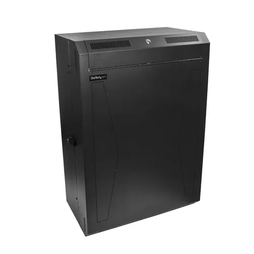 StarTech.com RK830WALVS stojak 8U Szafa wisząca Czarny