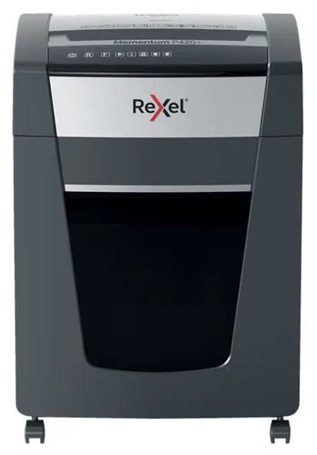 Rexel P420+ niszczarka Rozdrabnianie krzyżowe 55 dB Czarny