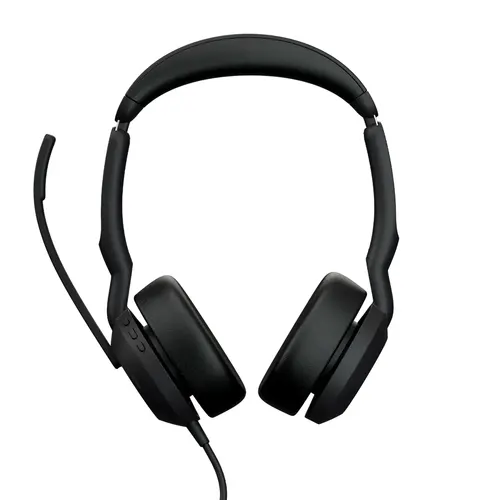 Jabra Evolve2 50 Zestaw słuchawkowy Przewodowa Opaska na głowę Biuro/centrum telefoniczne USB Type-C / USB Type-A Bluetooth Czarny, MS Teams, stereo
