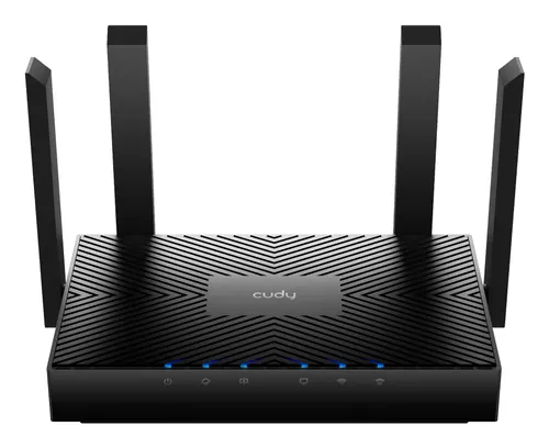 Cudy WR3000 router bezprzewodowy Gigabit Ethernet Dual-band (2.4 GHz/5 GHz) Czarny