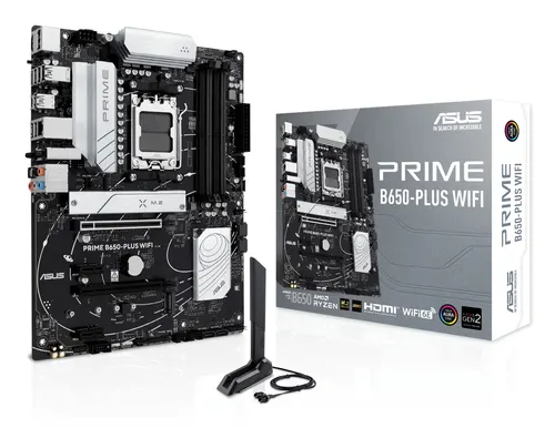 ASUS PRIME B650-PLUS WIFI AMD B650 Gniazdo AM5 ATX