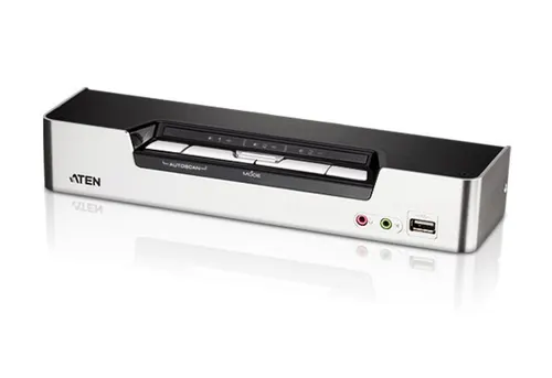 ATEN CS1794-AT-G przełącznik KVM Czarny