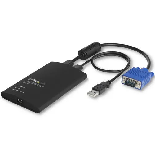 StarTech.com NOTECONS02 przełącznik KVM Czarny