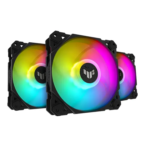 ASUS TUF Gaming TF120 ARGB Fan - Triple Fan Kit with ARGB Controller Obudowa komputera Wentylator 12 cm Czarny