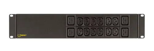 Vertiv EG2VHVRN162-102IB4PS6-IP44 rozdzielacz zasilania PDU 12 x gniazdo sieciowe Czarny