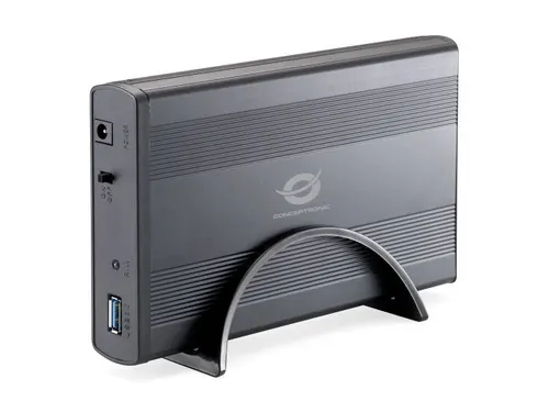 Conceptronic CHD3DUSB3 obudowa do dysków twardych Obudowa HDD Grafitowy 3.5"