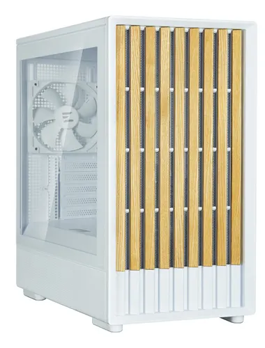Zalman P10 NAMU WHITE zabezpieczenia & uchwyty komputerów Mini Tower Biały