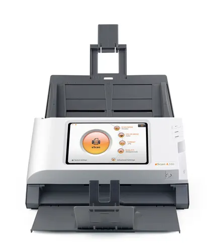Plustek eScan A280 Essential Skaner ADF 600 x 600 DPI A4 Czarny, Biały