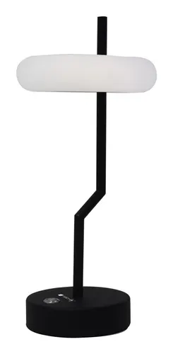 Techly I-LAMP-TABLE2 lampa stołowa Niewymienialne źródło światła 2 W LED Czarny, Biały