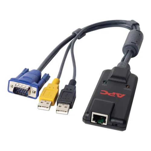 APC KVM-USBVMCAC kabel KVM Czarny