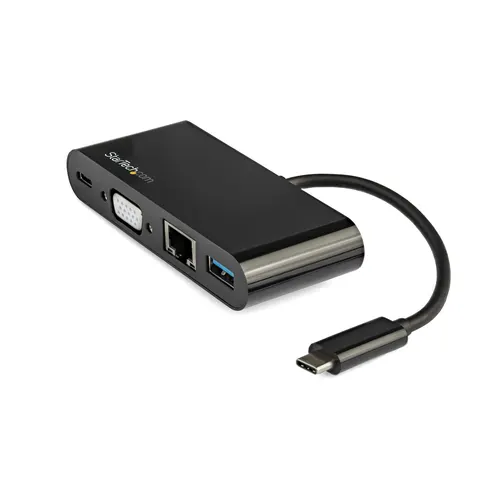 StarTech.com DKT30CVAGPD stacja dokująca Przewodowa USB 3.2 Gen 1 (3.1 Gen 1) Type-C Czarny