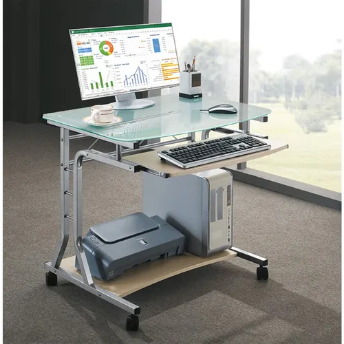 Techly ICA-TB 3791A biurko komputerowe Wiśnia (owoc)