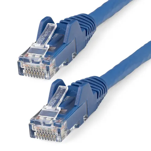 StarTech.com N6LPATCH2MBL kabel sieciowy Niebieski 2 m Cat6 U/UTP (UTP) Okrągły