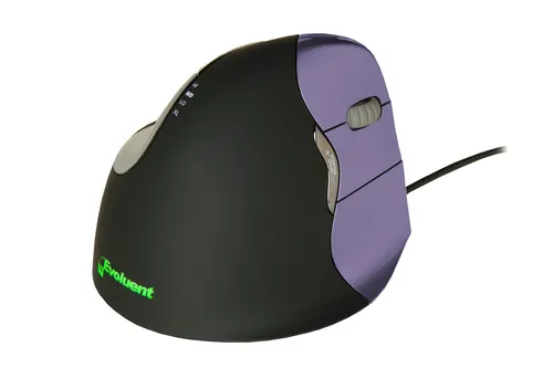 BakkerElkhuizen Evoluent4 myszka Biuro Dla praworęcznych USB Typu-A Laser 2600 DPI