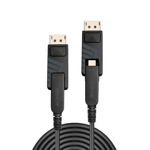 Lindy 38480 kabel DisplayPort 10 m Mini DisplayPort Czarny