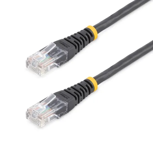 StarTech.com M45PAT15MBK kabel sieciowy Czarny 15 m Cat5e U/UTP (UTP)