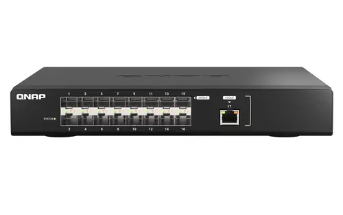 QNAP QSW-M5216-1T przełącznik sieciowy Zarządzany L2 Czarny