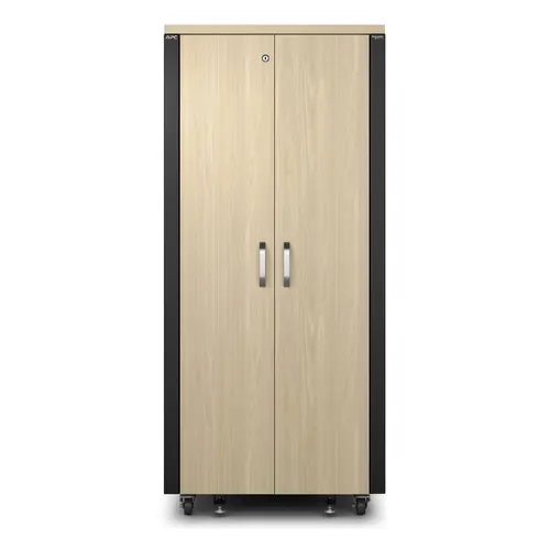 APC AR4032IA stojak 32U Stojak wolnostojący Kolor klonowy, Czarny
