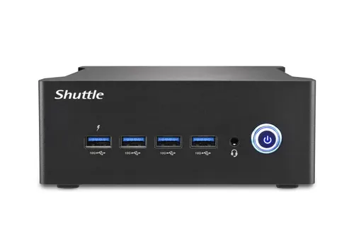 Shuttle Nano PC NT10H5 Wielkość PC 1L Czarny 125H Intel SoC