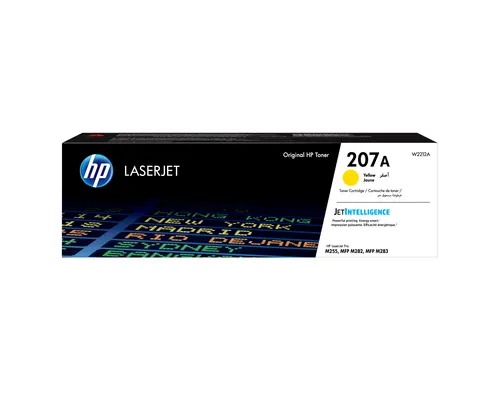 HP 207A oryginalny żółty toner LaserJet