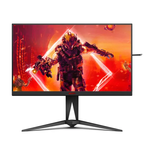 AOC AGON AG275QX monitor komputerowy 68,6 cm (27") 2560 x 1440 px Quad HD Czarny, Czerwony