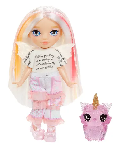 Rainbow High Littles Rainbow Fantasy Fairies Doll- Opal (Rainbow)