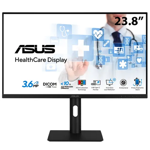 ASUS HA2441A monitor komputerowy 60,5 cm (23.8") 2560 x 1440 px Quad HD LCD Czarny