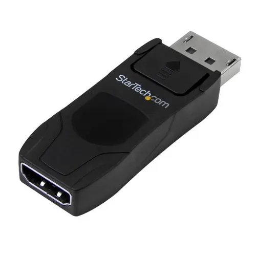 StarTech.com DP2HD4KADAP przejściówka do kabli DisplayPort HDMI Czarny