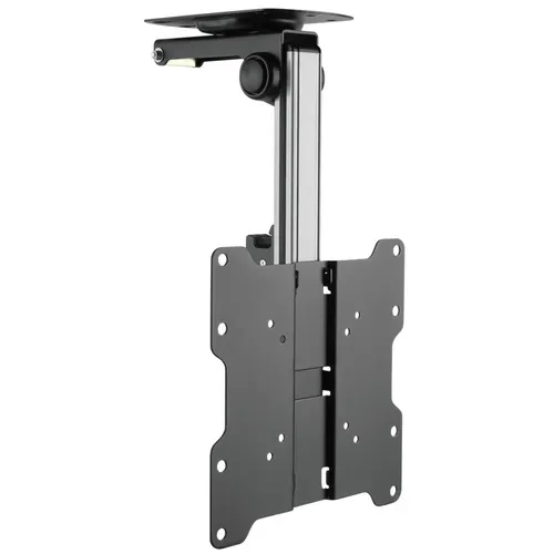 Techly ICA-CPLB 222 uchwyt do telewizorów 94 cm (37") Czarny, Srebrny