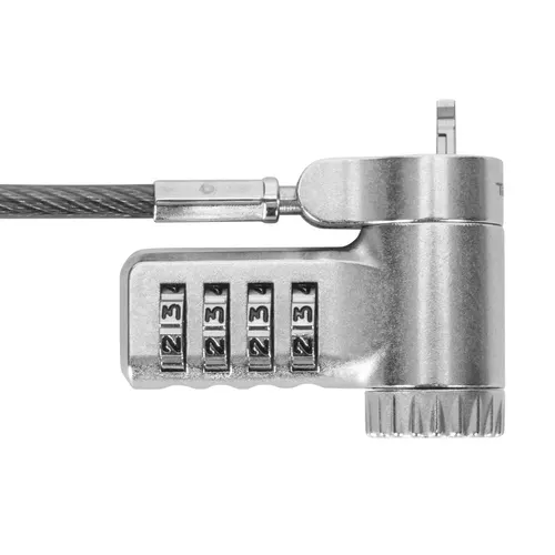 Targus ASP96RGLX zapięcie do kabli Srebrny 2 m