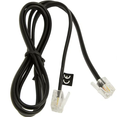 Jabra 8800-00-101 kabel telefoniczny Czarny
