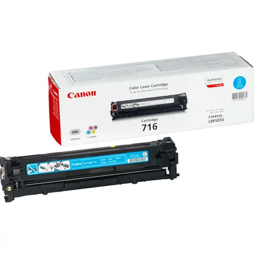 Canon 716 Cyan kaseta z tonerem 1 szt. Oryginalny Cyjan