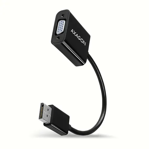 Axagon RVD-VGN adapter kablowy 0,15 m DisplayPort VGA (D-Sub) Czarny