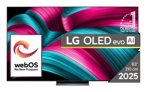 LG OLED evo AI OLED83C51LA Telewizor 2,11 m (83") 4K Ultra HD Smart TV Wi-Fi Czarny