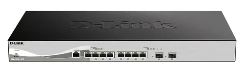 D-Link DXS-1210-10TS przełącznik sieciowy Zarządzany L2/L3 10G Ethernet (100/1000/10000) 1U Czarny, Srebrny