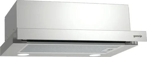 Gorenje BHP523E10X okap kuchenny Pół wbudowany (wyciągany) Stal nierdzewna 180 m³/h