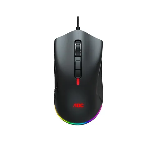 AOC GM530 myszka Gaming Dla praworęcznych USB Typu-A Optyczny 16000 DPI