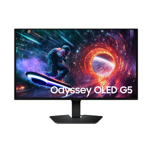 Samsung LS27FG500SUXEN monitor komputerowy 68,6 cm (27") 2560 x 1440 px Quad HD OLED Czarny