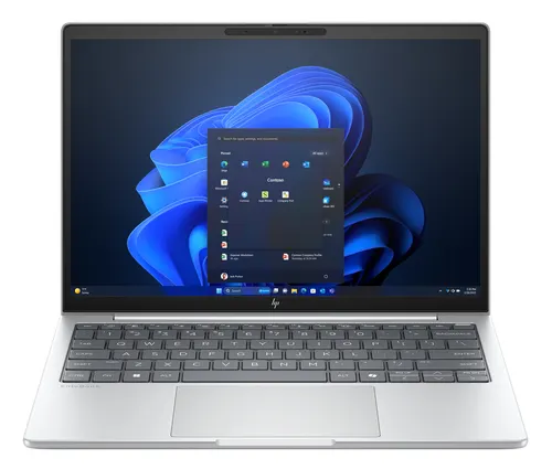 HP EliteBook 8 G1i AI Intel Core Ultra 7 255U Laptop 33,8 cm (13.3") WUXGA 16 GB LPDDR5x-SDRAM 512 GB SSD Wi-Fi 6E (802.11ax) Windows 11 Pro AI PC Srebrny