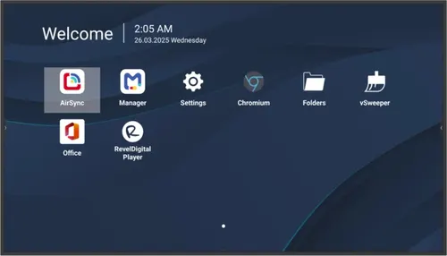 Viewsonic CDE5531-1C signage display Płaski panel Digital Signage 139,7 cm (55") LCD Wi-Fi 500 cd/m² 4K Ultra HD Czarny Procesor wbudowany Android 14 24/7