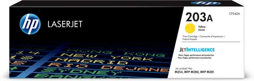 HP 203A oryginalny wkład z żółtym tonerem LaserJet
