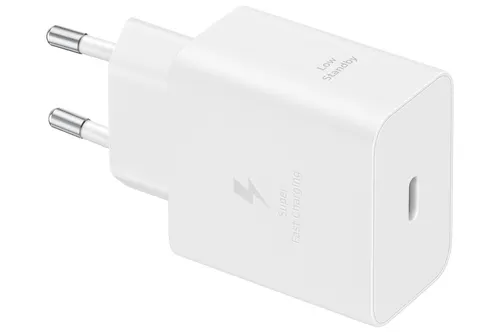 Samsung EP-T4511 Uniwersalne Biały Prąd przemienny Szybkie ładowanie Wewnętrzna, z kablem USB-C