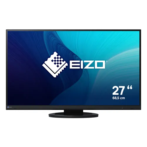 EIZO FlexScan EV2760-BK monitor komputerowy 68,6 cm (27") 2560 x 1440 px Quad HD LED Czarny