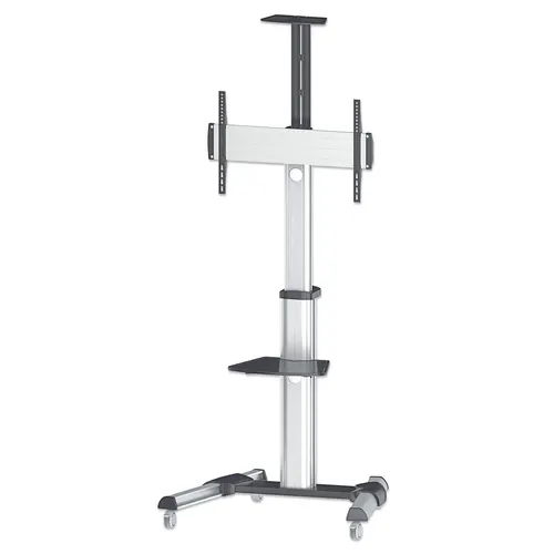 Manhattan 461245 uchwyt do telewizorów 177,8 cm (70") Czarny, Srebrny