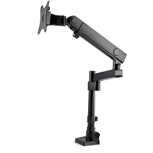 StarTech.com ARMPIVOT2USB3 uchwyt / stojak do monitorów 86,4 cm (34") Biurko Czarny