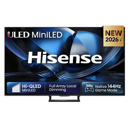 Hisense 65U7SE 165,1 cm (65") 4K Ultra HD Smart TV Wi-Fi Czarny